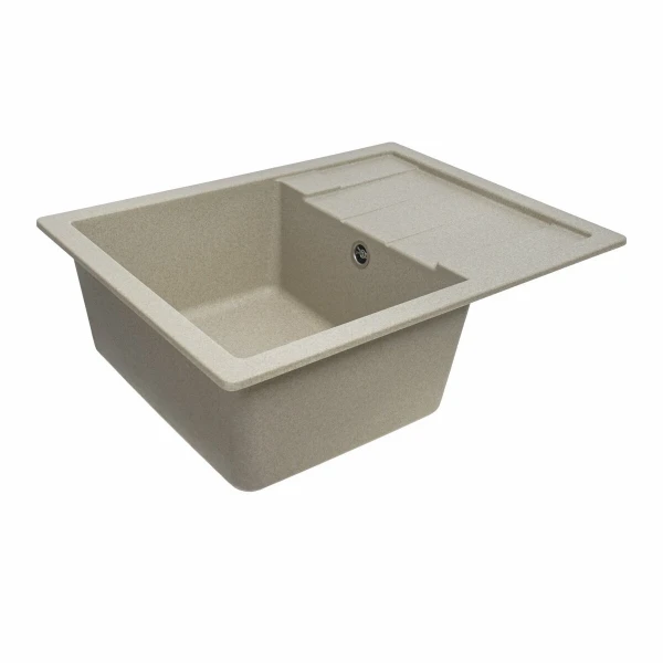 Гранітна мийка для кухні VALESO 6550 INTENSO матова Сафарі