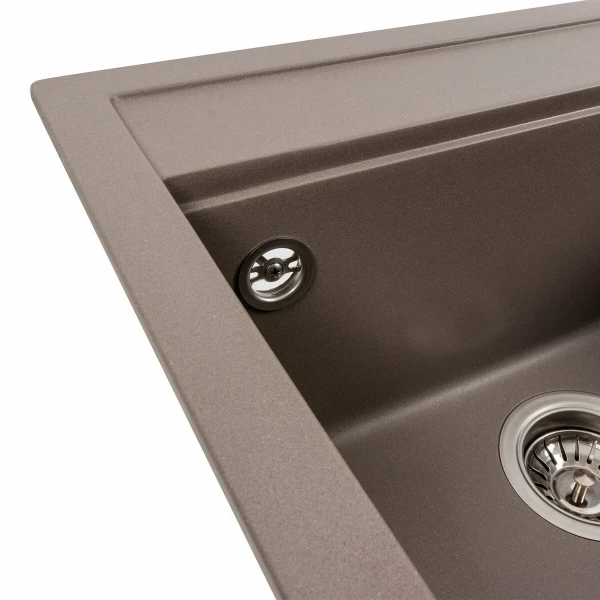 Гранітна мийка для кухні VALESO 5149 FIESTA матова Дюна