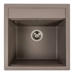 Гранітна мийка для кухні VALESO 5149 FIESTA матова Дюна