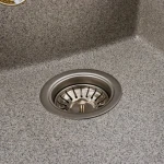 Гранітна мийка для кухні VALESO 3744 ROXY матова Сіра