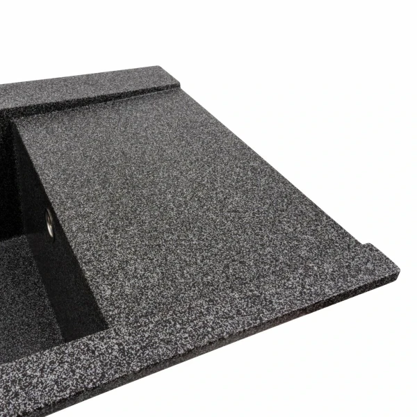 Гранітна мийка для кухні VALESO 9651 ATLAS матовий Графіт