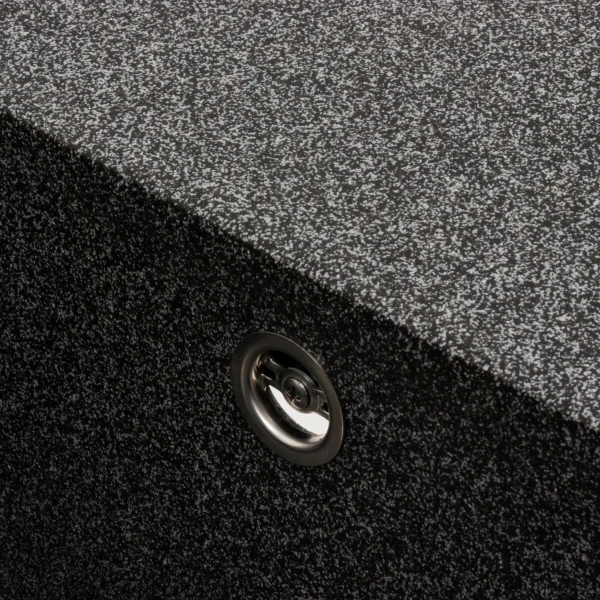 Гранітна мийка для кухні VALESO 9651 ATLAS матовий Графіт