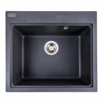 Гранітна мийка для кухні VALESO 5852 VESTA матовий Моріон