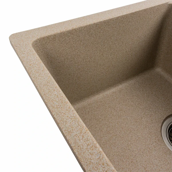 Гранітна мийка для кухні VALESO 6250 ZIRKONE матовий Сафарі
