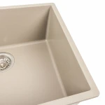 Гранітна мийка для кухні VALESO 5444 OASIS матовий Титан