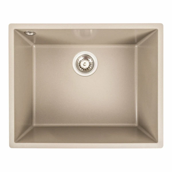 Гранітна мийка для кухні VALESO 5444 OASIS матовий Титан