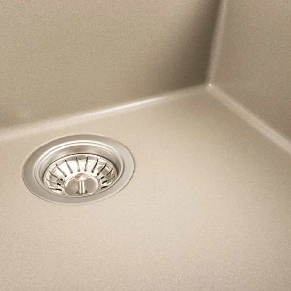 Гранітна мийка для кухні VALESO 5444 OASIS матовий Титан