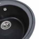 Гранітна мийка для кухні VALESO 510 LUNA матовий Моріон