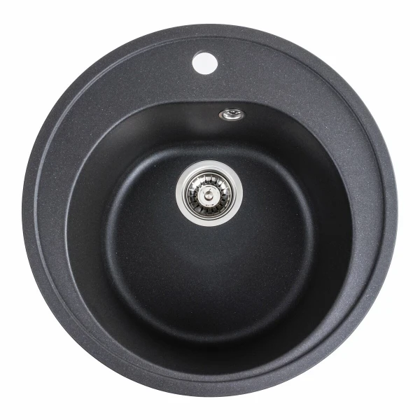 Гранітна мийка для кухні VALESO 510 LUNA матовий Моріон