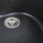 Гранітна мийка для кухні VALESO 510 LUNA матовий Моріон