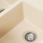 Гранітна мийка для кухні VALESO 7850 HARMONY матова Сафарі