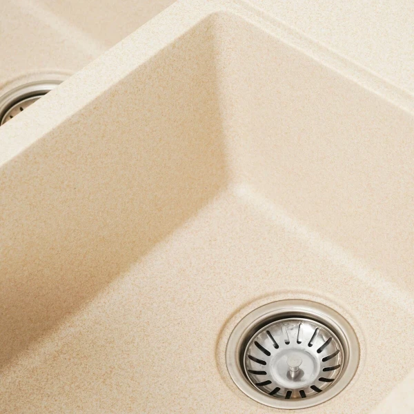 Гранітна мийка для кухні VALESO 7850 HARMONY матова Сафарі