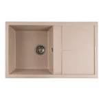 Гранітна мийка для кухні VALESO 7950 Selena матова Сафарі