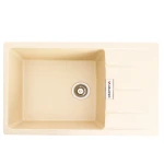 Гранітна мийка для кухні VALESO 7850 ROMA матова (пісок)