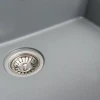 Гранітна мийка для кухні Bogema VALESO 7850 матова (сірий металік)