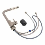 Q411B змішувач кухонний VALESO ДЮНА (з висувною лійкою)