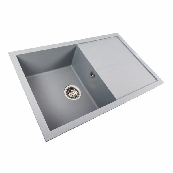 7950 MAGNUM матова Мийка гранітна VALESO (сірий металік)