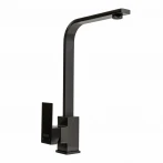 Змішувач кухонний Platinum PLATINUM PVD 7104 BW чорний