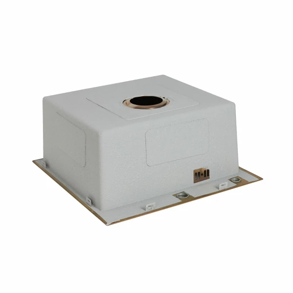 Кухонна мийка Platinum Handmade мідь 500x500x220 мм + дозатор в PLATINUM PVD (3,0/1,5 комплекті)