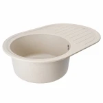 Гранітна мийка для кухні Platinum Сафарі PLATINUM 7750 LIRA матова