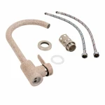 Кухонний змішувач Platinum 7990 NEST Карамель