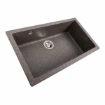 Гранітна мийка для кухні Platinum 7945 Paruana матова Мікс
