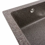 Гранітна мийка для кухні Platinum 7945 Paruana матова Мікс