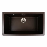 Гранітна мийка для кухні Platinum Paruana Темна скеля PLATINUM 7945 матова