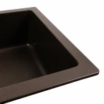 Гранітна мийка для кухні Platinum Paruana Темна скеля PLATINUM 7945 матова