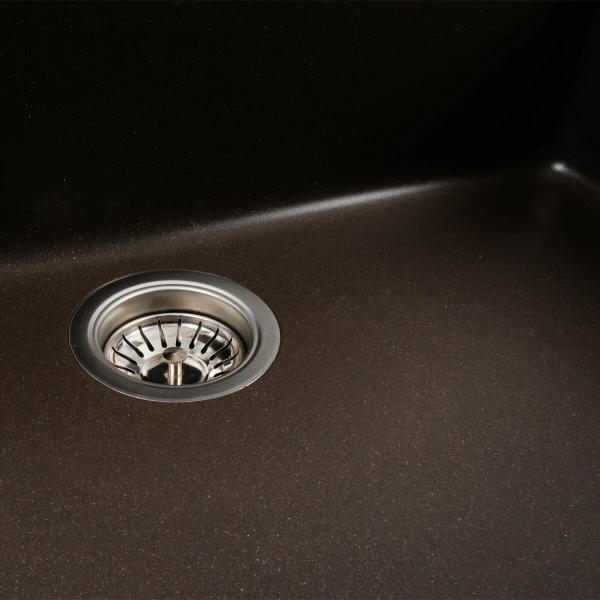 Гранітна мийка для кухні Platinum Paruana Темна скеля PLATINUM 7945 матова
