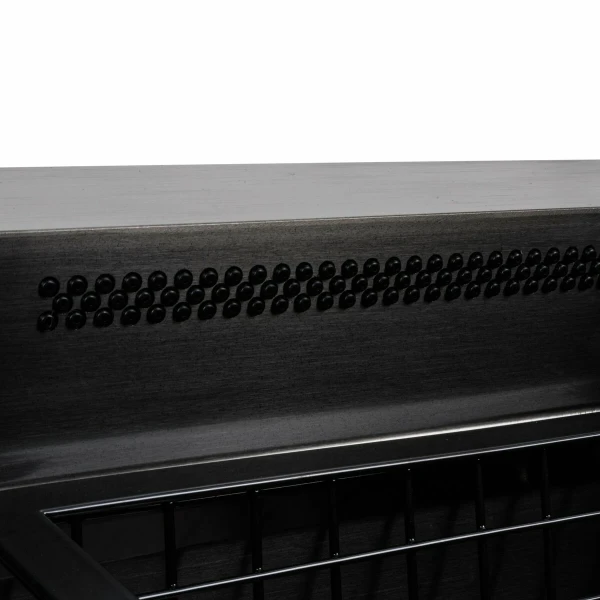 Кухонна мийка чорна Platinum Handmade "ВОДОСПАД" PLATINUM 75×45A PVD