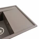 Гранітна мийка для кухні Platinum 7950 AZURIT матова Дюна