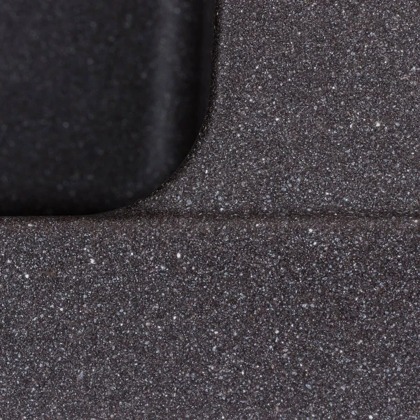 Гранітна мийка для кухні Platinum 6250 ZIRKONE матовий Гренадін