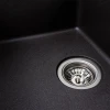 Гранітна мийка для кухні Platinum 6250 ZIRKONE матовий Гренадін