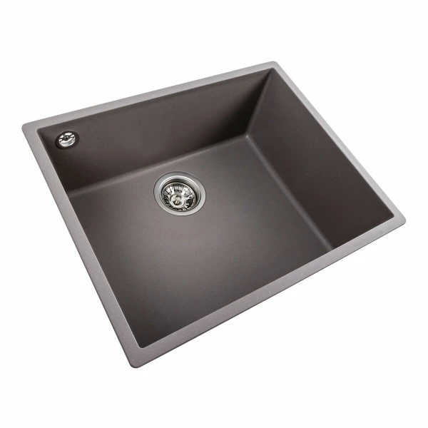 Гранітна мийка для кухні Platinum 5444 OASIS матова Дюна