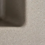 Гранітна мийка для кухні Platinum 4040 RUBA матовий титан