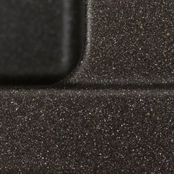 Гранітна мийка для кухні Platinum 8650 DIAMOND матовий Моріон