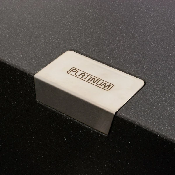 Гранітна мийка для кухні Platinum 8650 DIAMOND матовий Моріон