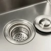 Кухонна мийка нержавійка 78*43 L Platinum Handmade (два отвори, круглий сифон 3,0/0,8)