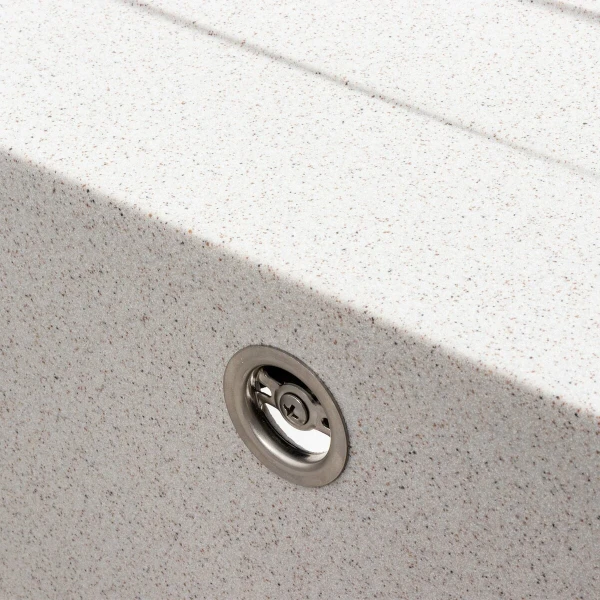 Кухонна мийка гранітна матова 7050 CASCADA Platinum Топаз