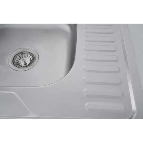 Кухонна мийка нержавіючої сталі Valeso САТИН VALESO 6060 L з (0,7/160 мм)