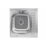Кухонна мийка нержавіючої сталі Valeso САТИН VALESO 6060 L з (0,7/160 мм)
