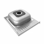 Кухонна мийка нержавіючої сталі Valeso САТИН VALESO 6050 R з (0,7/160 мм)