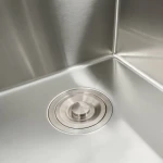 Кухонна мийка нержавійка 40*50 VALESO Handmade (сифон круглий 3,0/0,8)