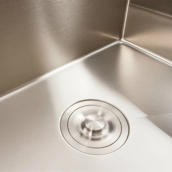 Кухонна мийка 58*43 нержавійка VALESO Handmade (сифон круглий, 3.0/0.8)