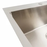 Кухонна мийка 58*43 нержавійка VALESO Handmade (товщина 3,0/1,5)