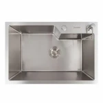 Кухонна мийка VALESO Handmade 65х43 нержавійка (3,0/0,8)
