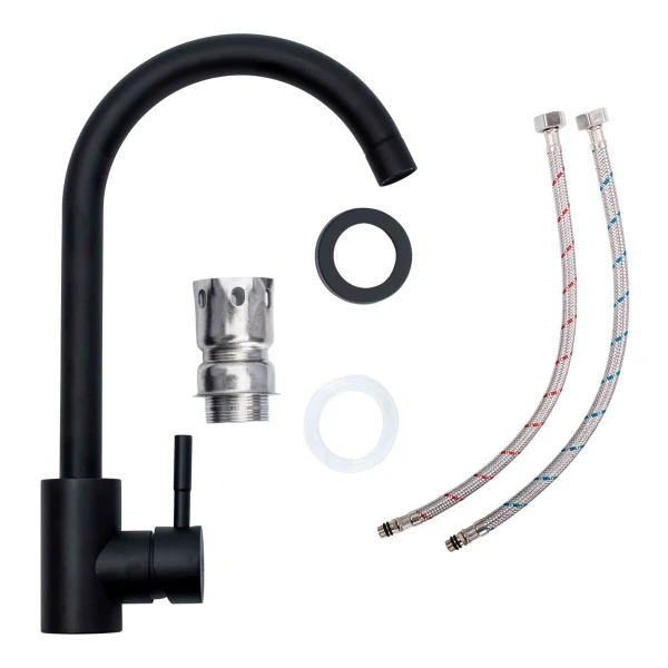 Змішувач кухонний VALESO BG76 (чорний)