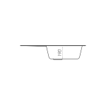 Гранітна мийка для кухні VALESO 6243 LIANA матова Мікс