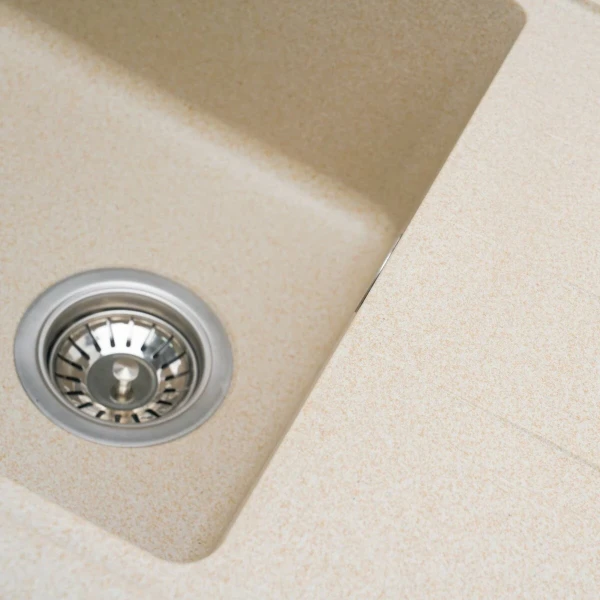 Гранітна мийка для кухні VALESO 6243 LIANA матова Сафарі